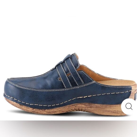 SPRING STEP HAPPY CLOGS-NAVY size 10.5 - Picture 3 of 7